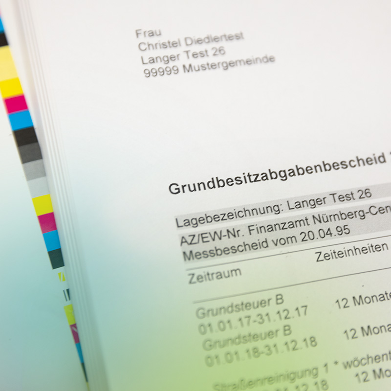 Bild Steuer-Bescheid