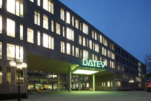Fassade des DATEV IT-Campus