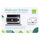 Webcam-Schutz in Verpackung